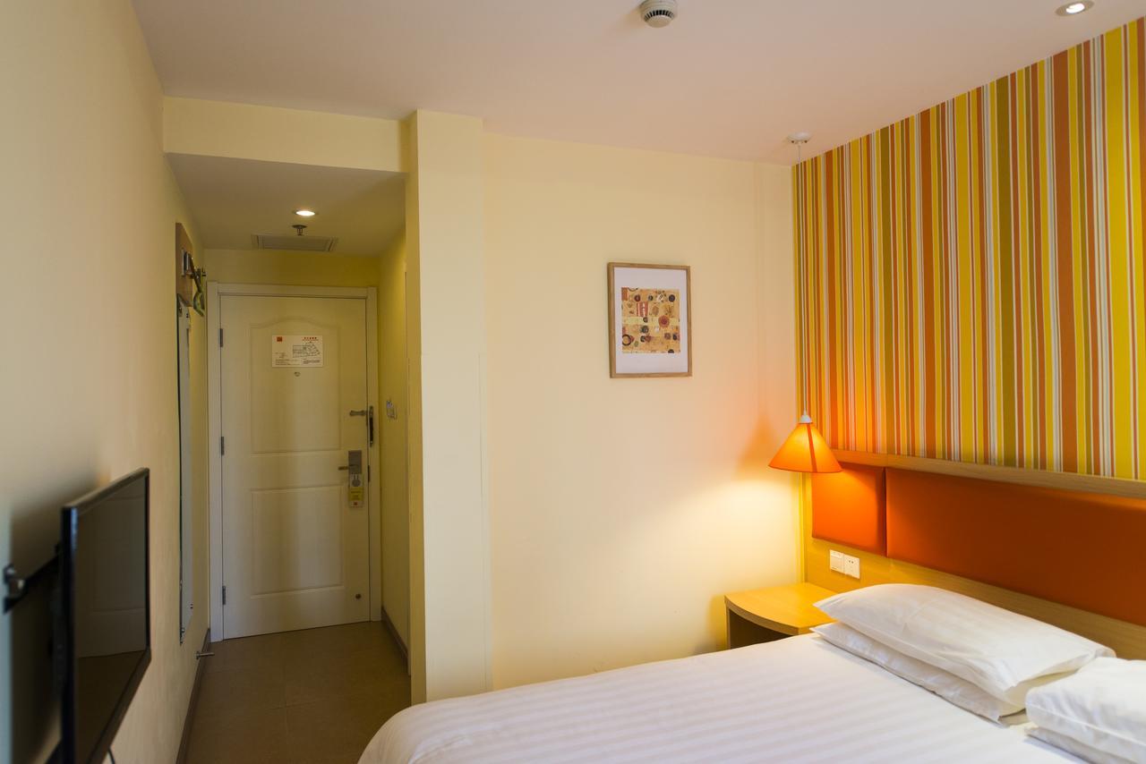 Home Inn Tianjin Binjiang Avenue Shanxi Road Buitenkant foto