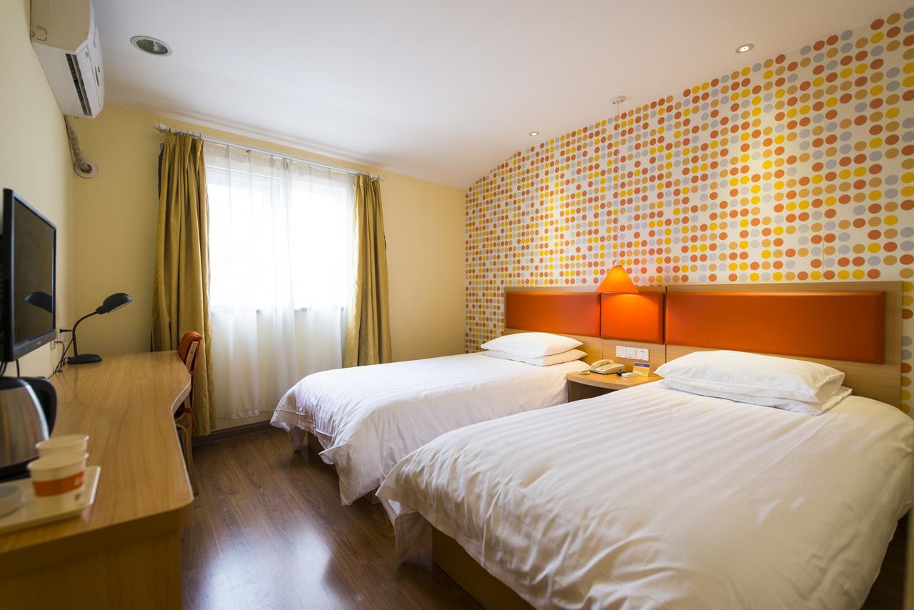 Home Inn Tianjin Binjiang Avenue Shanxi Road Buitenkant foto